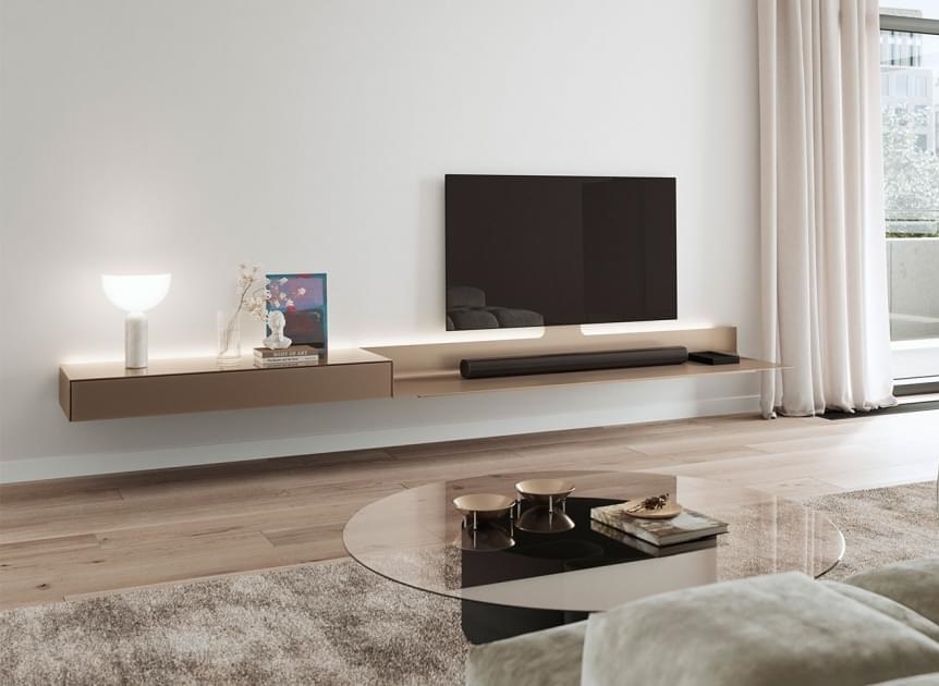 Spectral Air TV meubel champagne