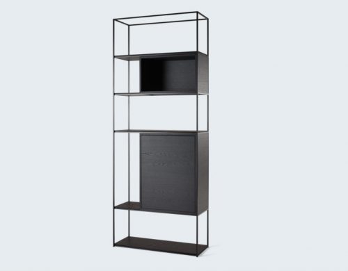 Beek Cubic metalen frame wandkast