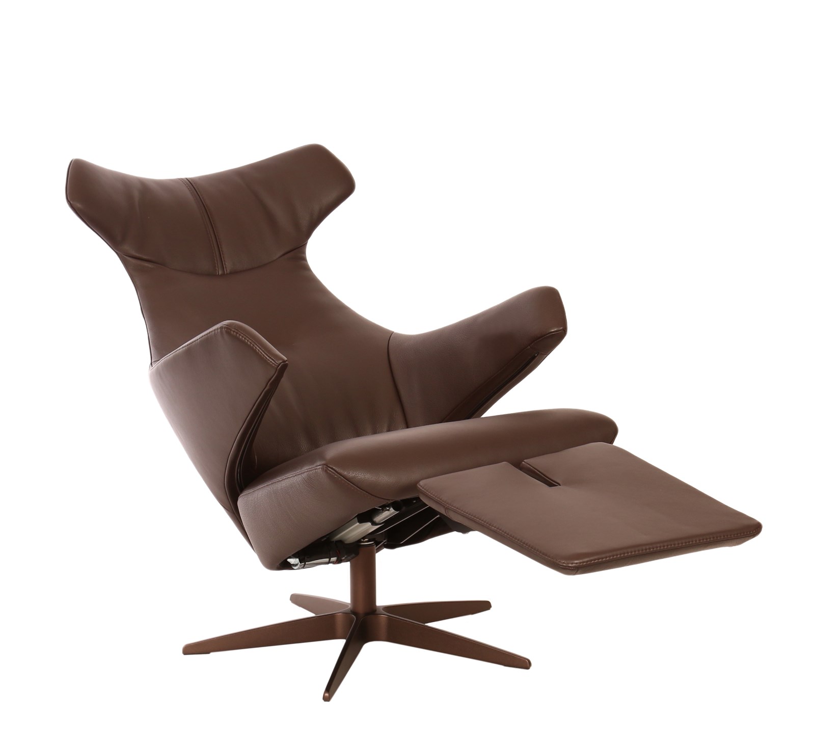 Gealux Arc 2019 relaxfauteuil in bruin leder