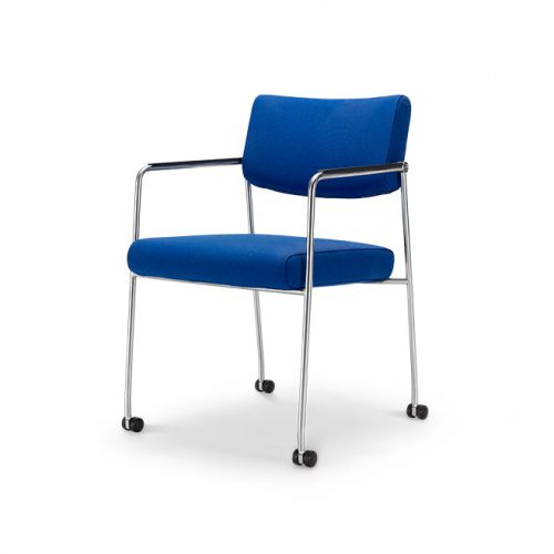 Harvink Duck eetkamerfauteuil op wielen