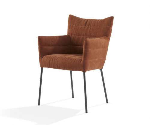 Label van den Berg Cocoon eetkamerfauteuil