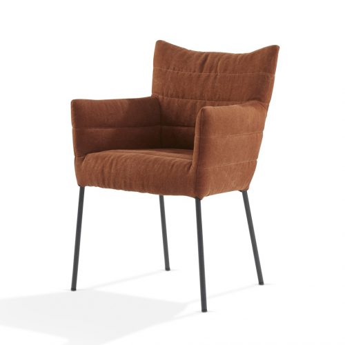 Label van den Berg Cocoon eetkamerfauteuil