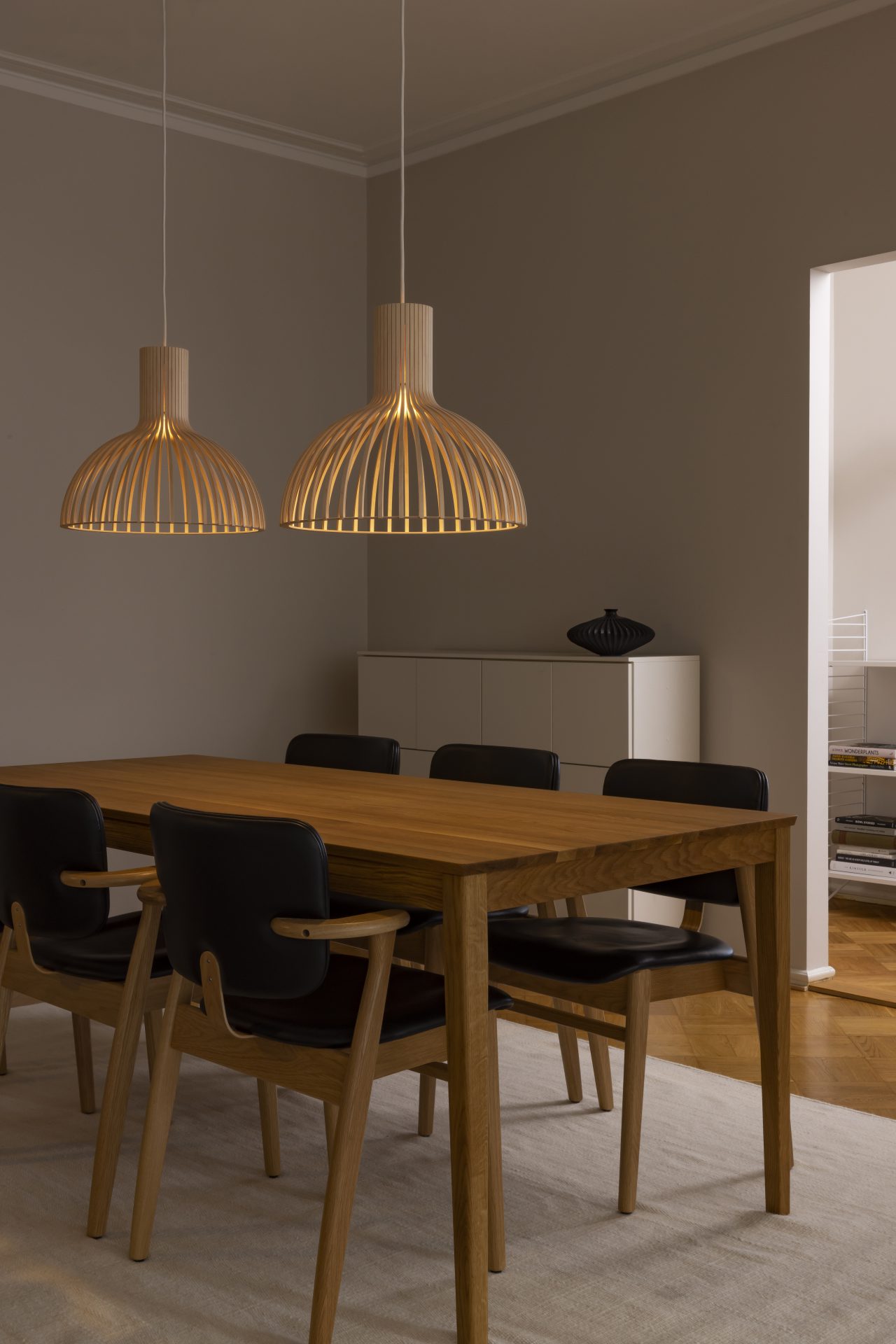 Secto Design Victo hanglampen natuurlijk berken