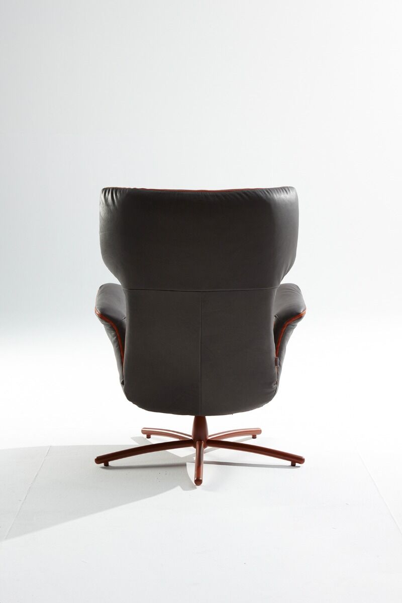 Label van den Berg First Class relaxfauteuil achterkant