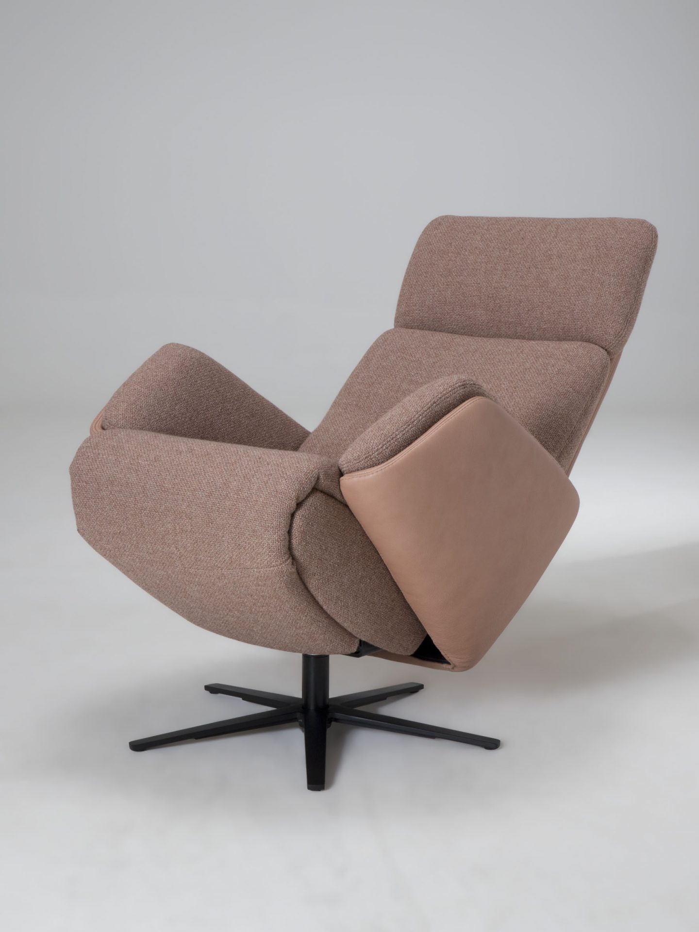 De Toekomst Twice TW269N relaxfauteuil zitting gekanteld