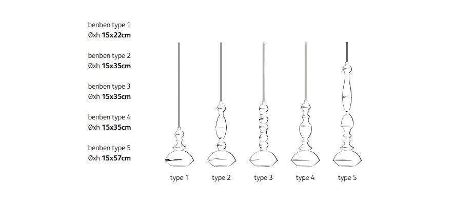 BenBen suspension lampen